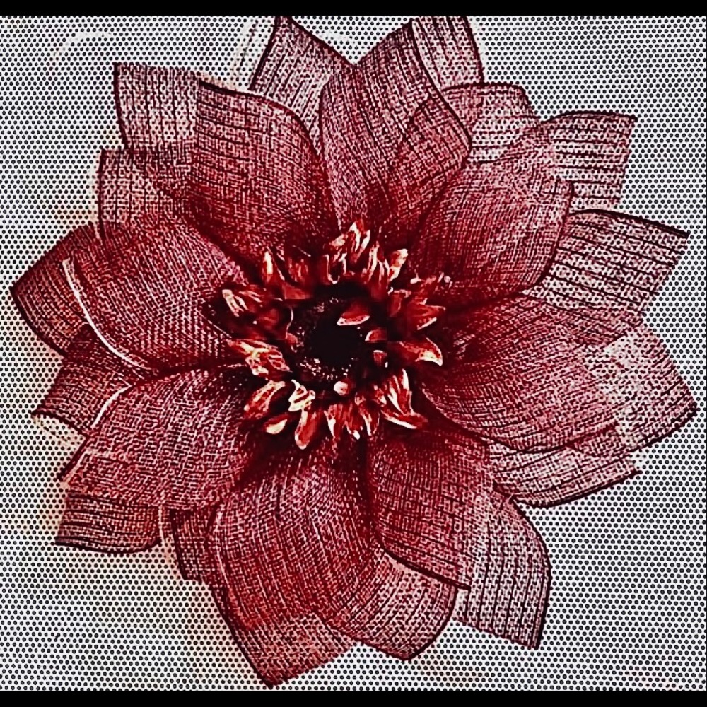 Winter Flower Wreath